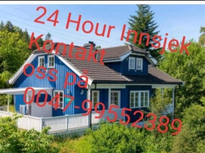 Blue House Brevik Porsgrunn Apartment ภายนอก รูปภาพ